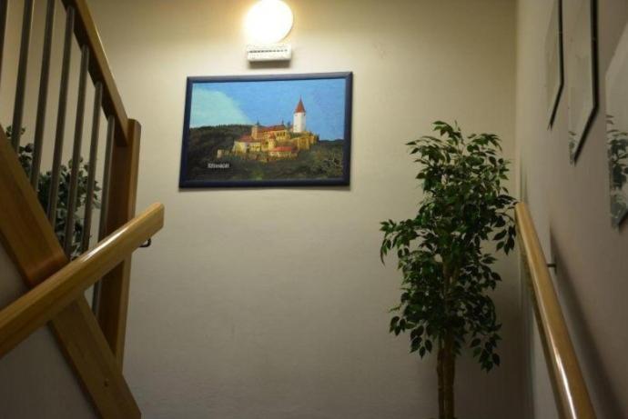 TV a/nebo společenská místnost v ubytování Hotel O.K. 1