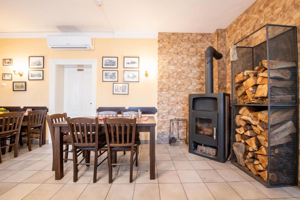 Posezení v ubytování AVe Restaurant