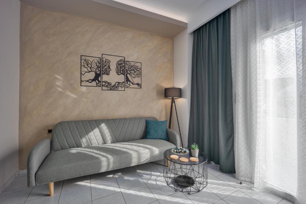 Posezení v ubytování Myra Mare Suites by Estia