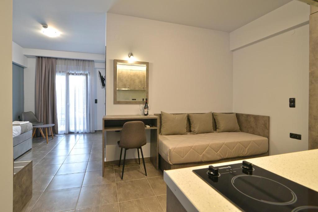 Posezení v ubytování MAK Apartments