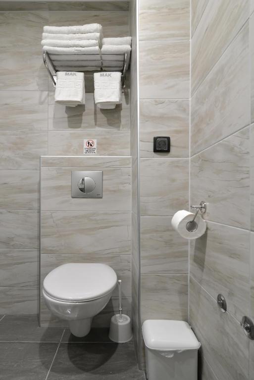 Koupelna v ubytování MAK Apartments