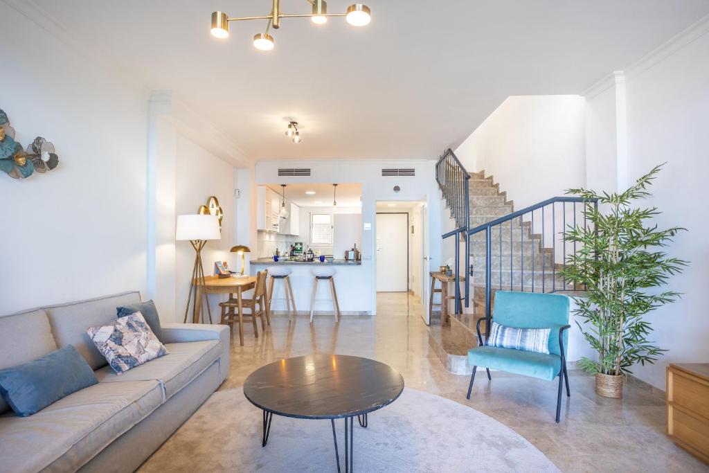 Posedenie v ubytovaní Home2Book Sea View & Design Duplex Los Gigantes