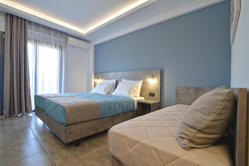 Postel nebo postele na pokoji v ubytování MAK Apartments