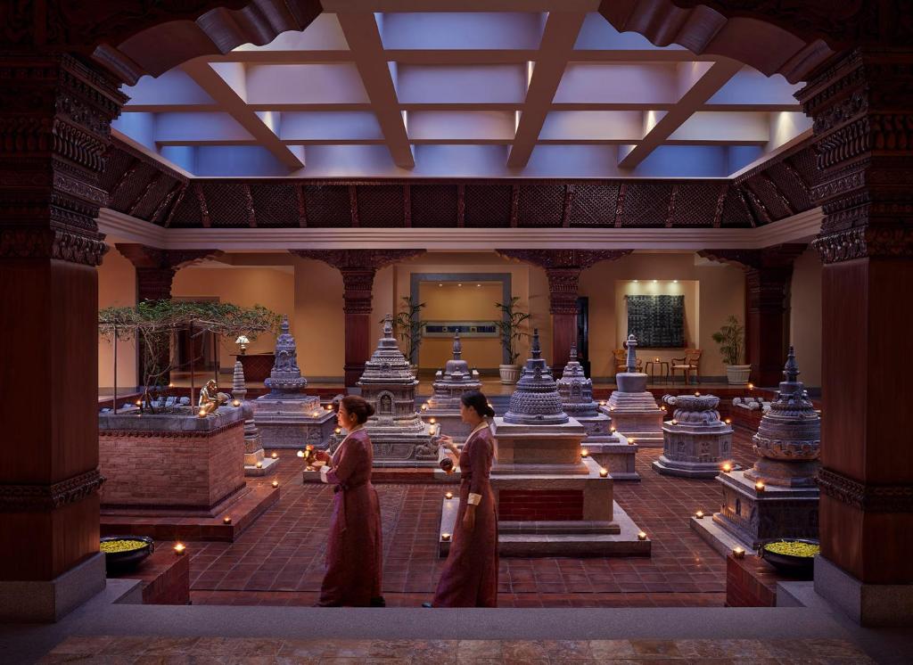 Posezení v ubytování Hyatt Regency Kathmandu