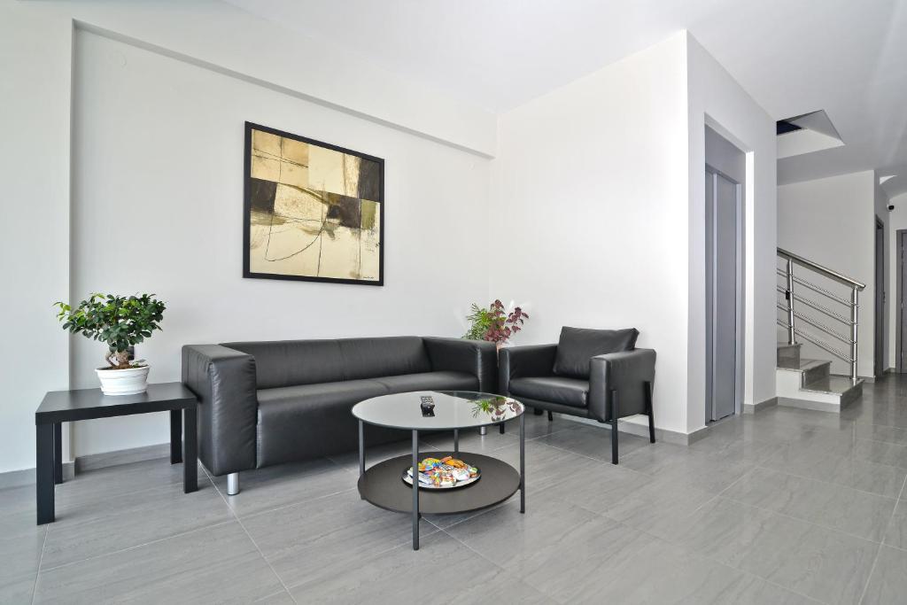 Posezení v ubytování MAK Apartments