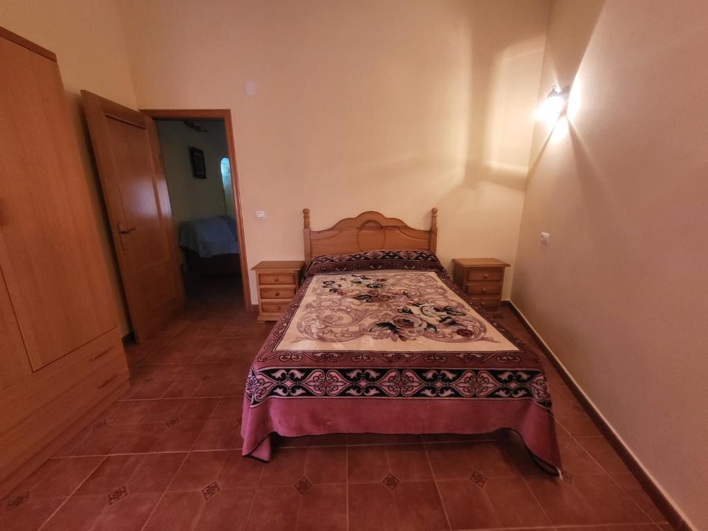 Posteľ alebo postele v izbe v ubytovaní Casas rurales CASA DEL CERRO