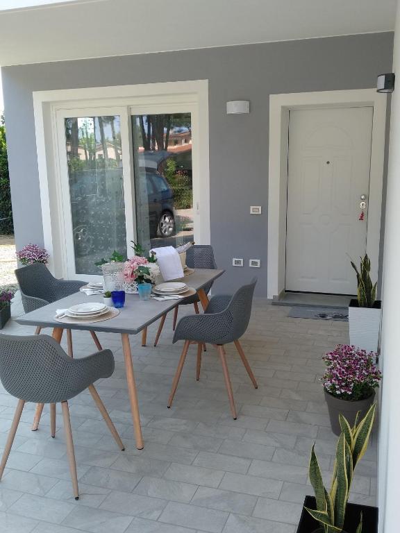 Patio nebo venkovní prostory v ubytování Villa CLE