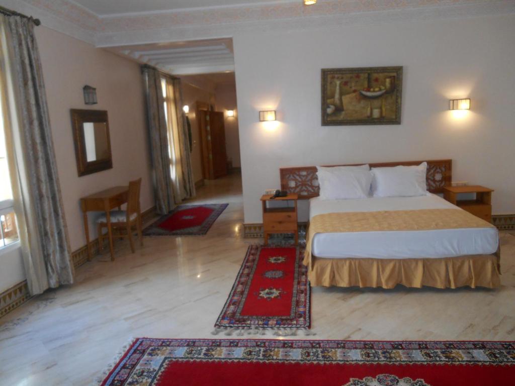 Letto o letti in una camera di Dar Nador