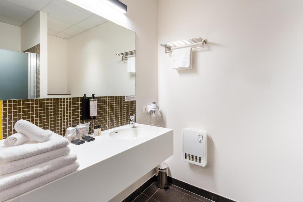 Koupelna v ubytování Hotel Stayen