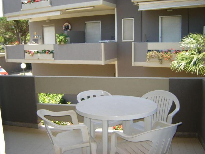 Balkon lub taras w obiekcie Green Marine