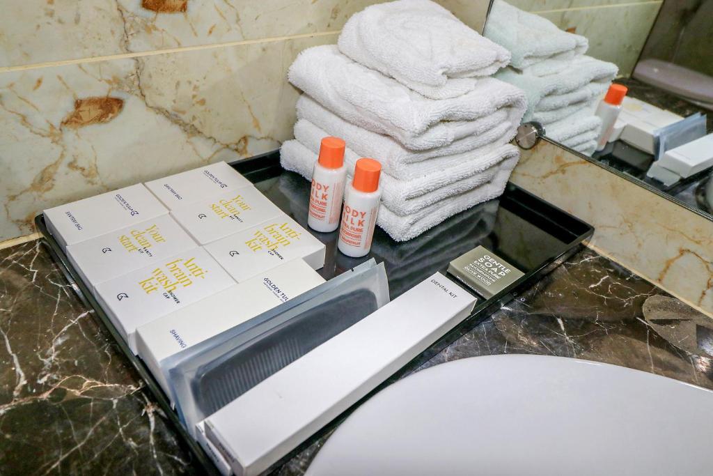 Koupelna v ubytování Golden Tulip Westlands Nairobi