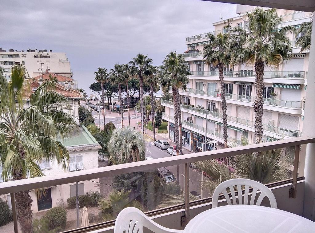 Balkón alebo terasa v ubytovaní Résidence Graziella Appartement 422