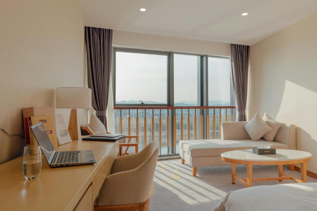 Posezení v ubytování White Swan Guest House MeiZhou