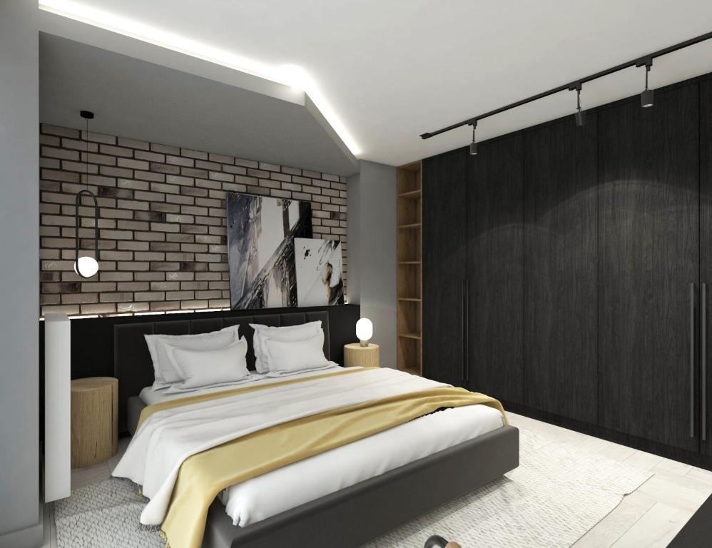 N23 Dwupoziomowy Apartament Łódź Centrum Wi-Fi Klimatyzacja - One-Bedroom Apartment