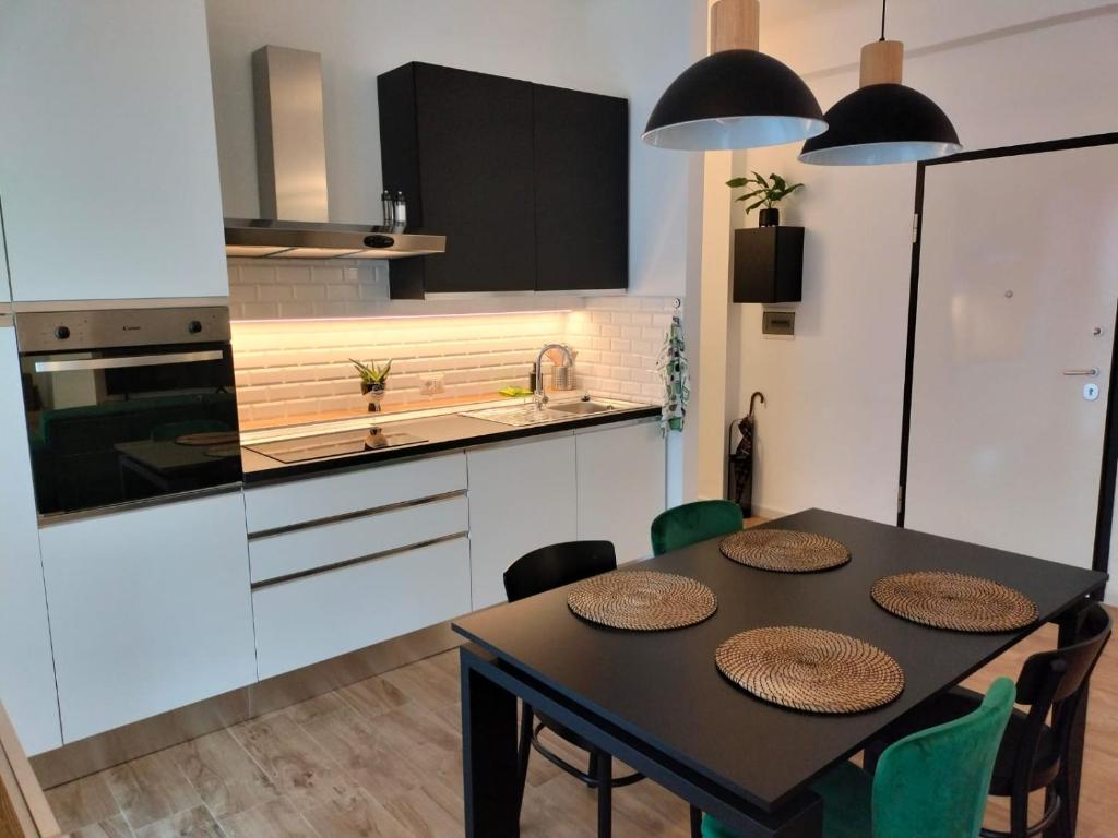 Kuchyň nebo kuchyňský kout v ubytování B&B Tanto Piacere Taranto