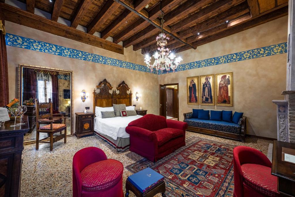 Posezení v ubytování Hotel Palazzo Priuli