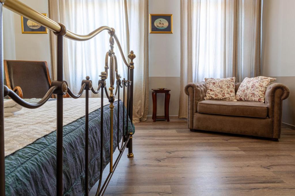 Postel nebo postele na pokoji v ubytování Althaia Pension