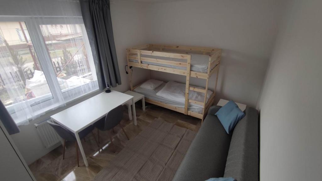 Postel nebo postele na pokoji v ubytování Vila Gajdo