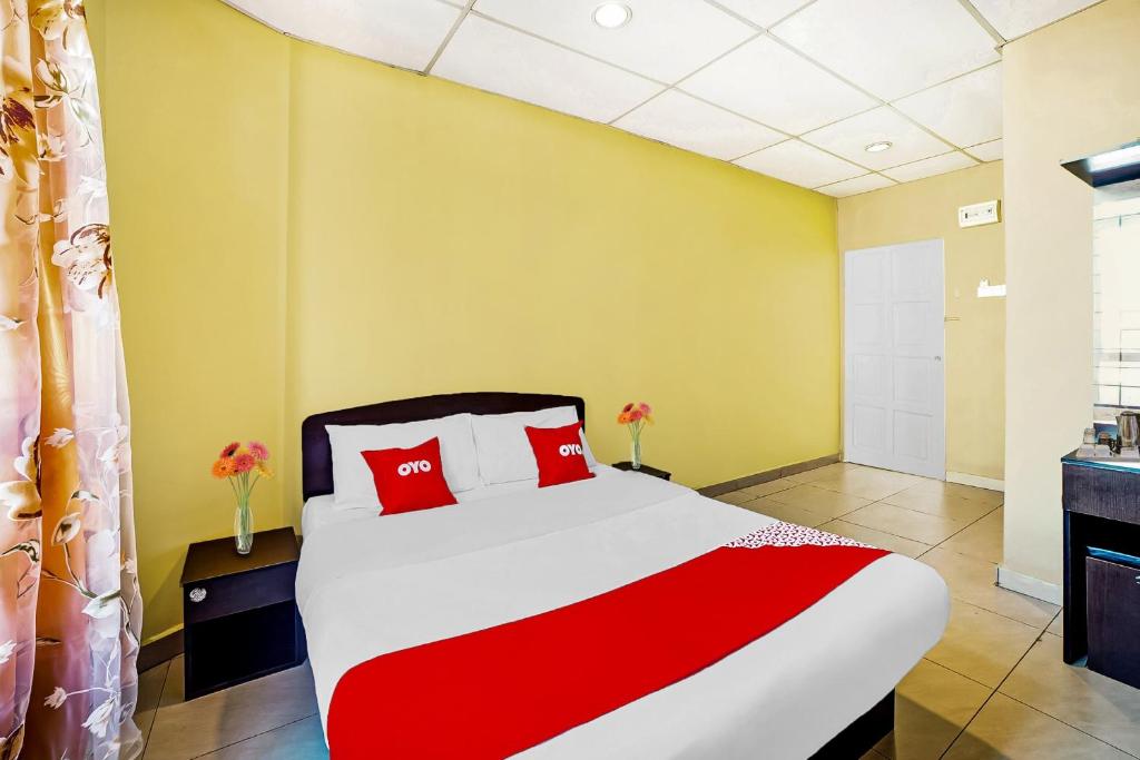 Postel nebo postele na pokoji v ubytování Hotel Lii View