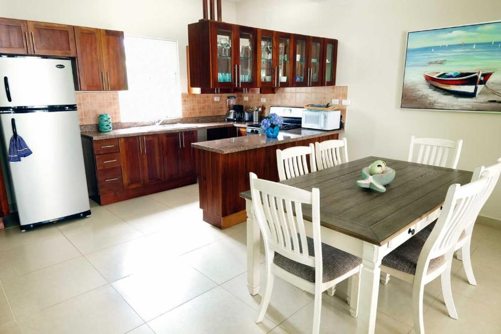 Kuchyň nebo kuchyňský kout v ubytování Estrella Home Cabarete