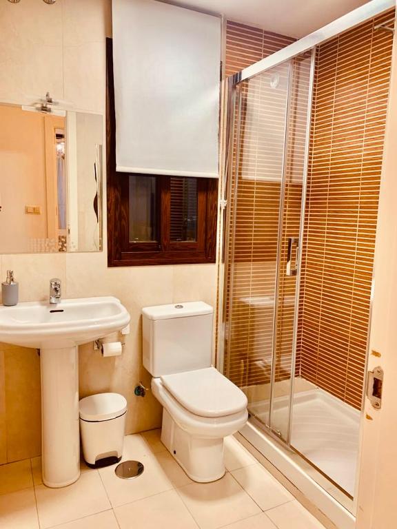 A bathroom at BONITO PISO EN PLENO CENTRO CON PaRKING OPCIONAL