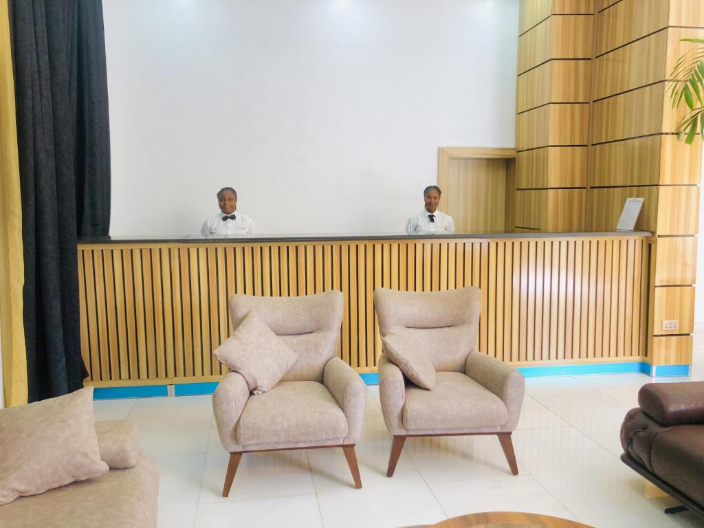 Posezení v ubytování Dalchifit Suites by Premium Swiss Hospitality