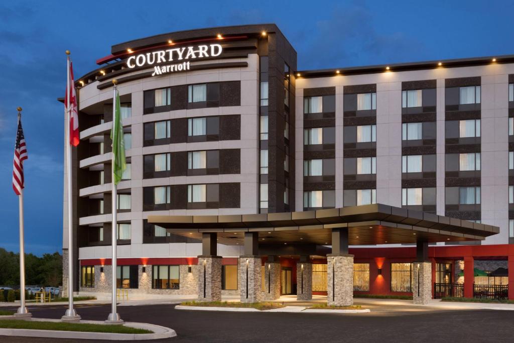 a rendering of the courtyard omni austin hotel at Courtyard by Marriott Toronto Mississauga/West in Mississauga