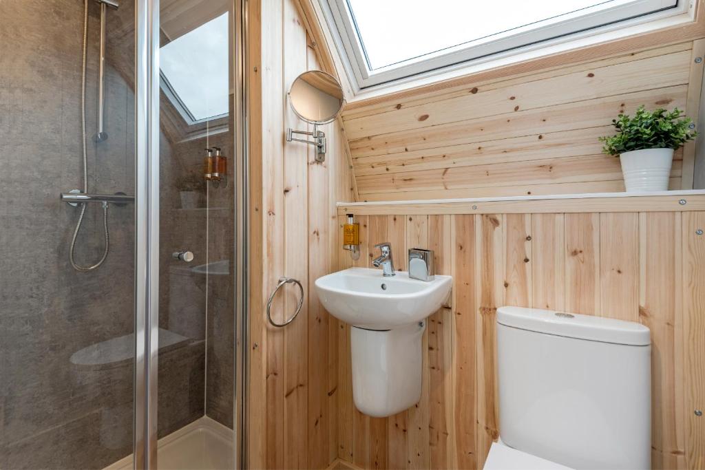 Koupelna v ubytování Country Glamping