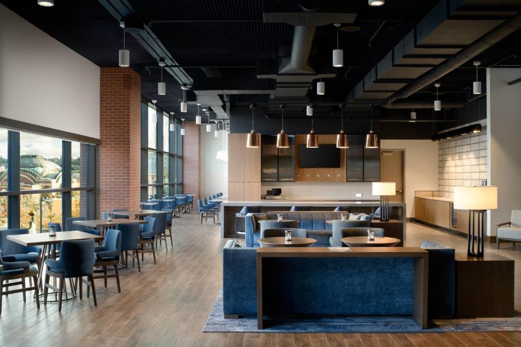 Restaurace v ubytování Marriott Tacoma Downtown