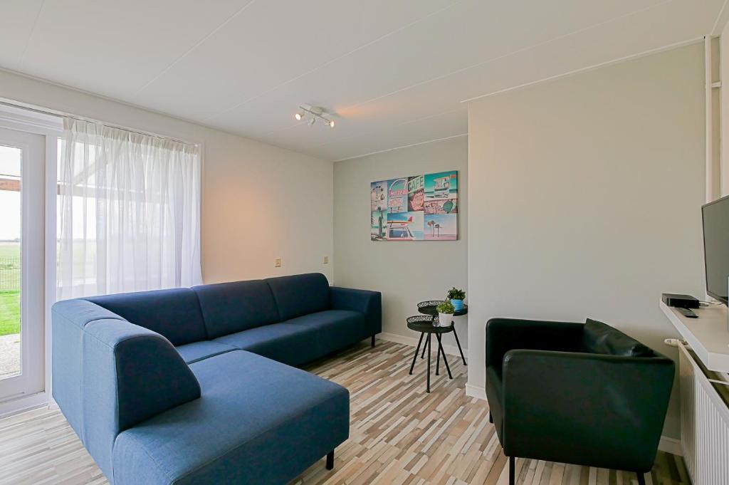 Posezení v ubytování Vakantiehuis Hoeve Zuid - Groote Keeten aan Zee