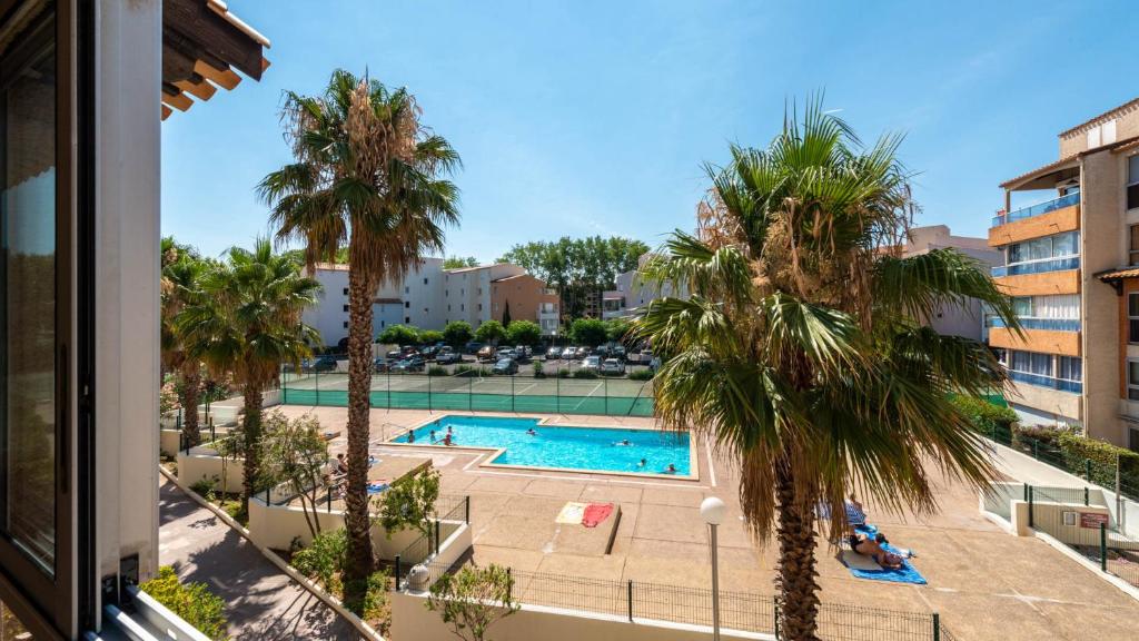 Fotografie z fotogalerie ubytování Nauticap - 423 - Appart vue piscine - 5 pers v destinaci Cap d'Agde