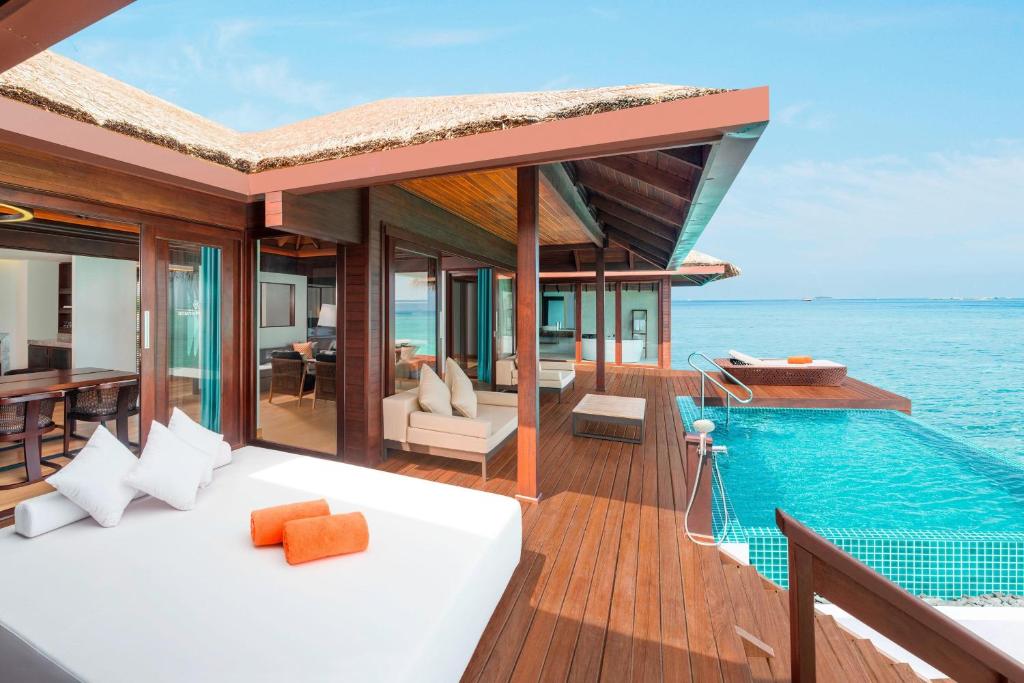 Sheraton Maldives Full Moon Resort & Spa - Two-Bedroom Water Suite With Private Pool And Ocean View