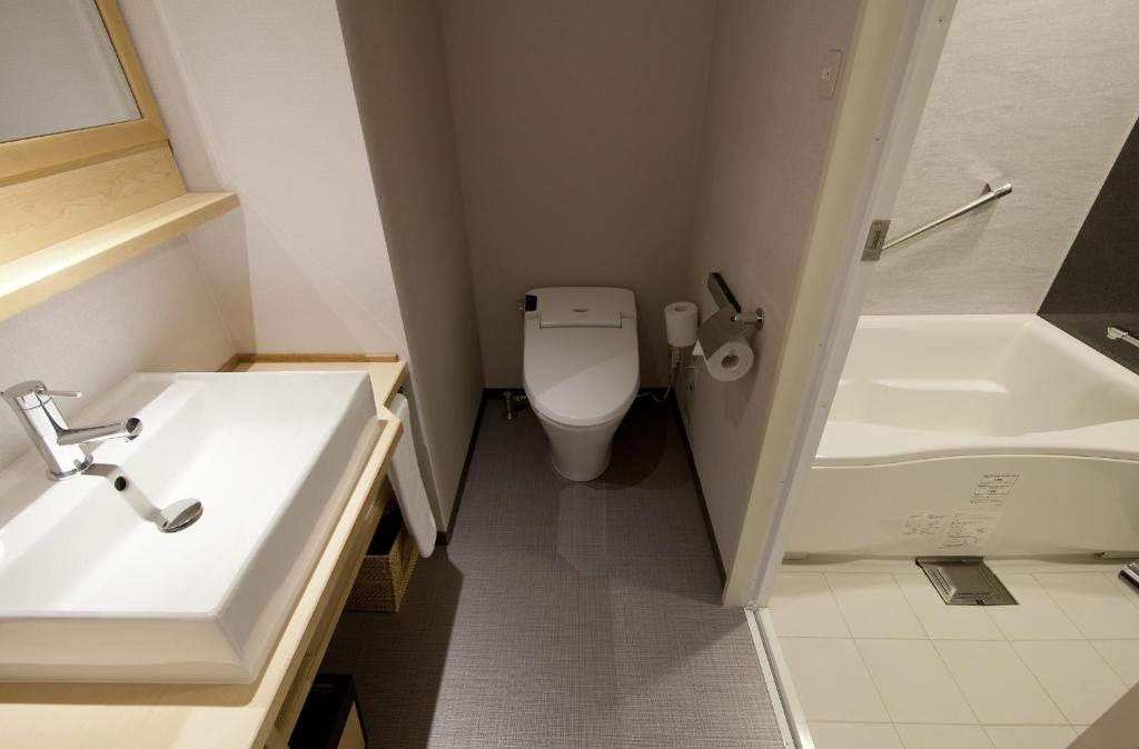 Koupelna v ubytování Cocochee Hotel Numazu