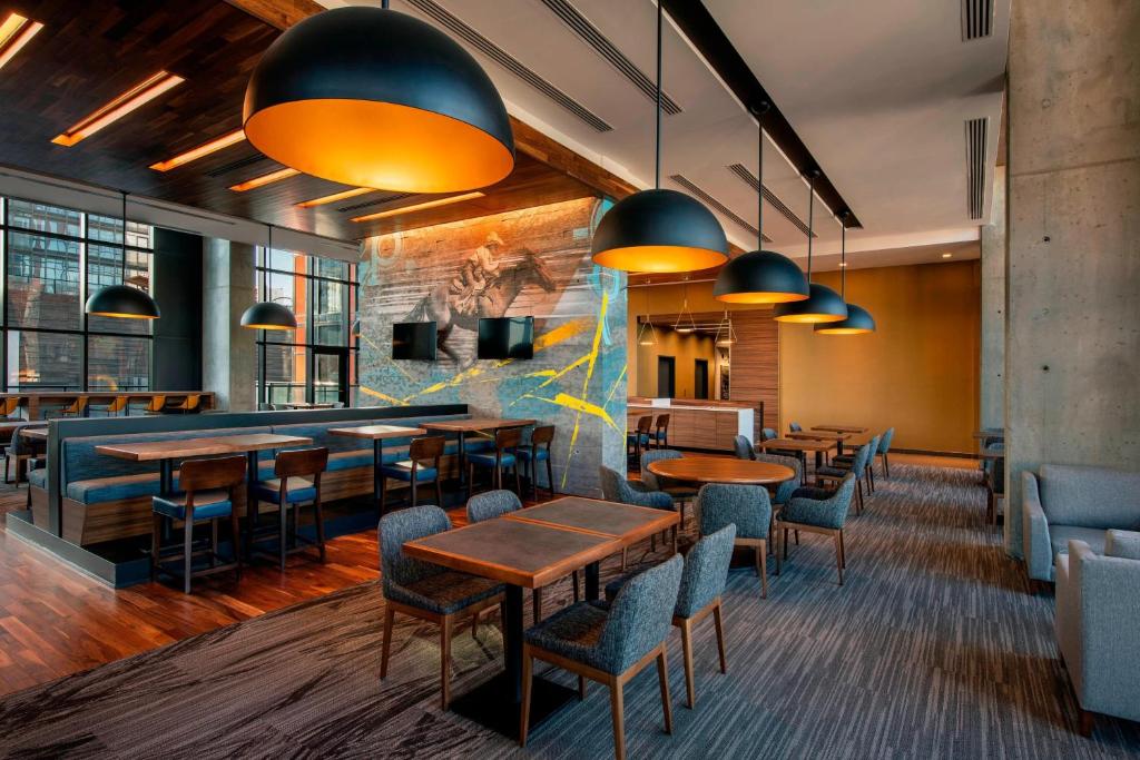 Restaurace v ubytování Residence Inn by Marriott Calgary Downtown/Beltline District