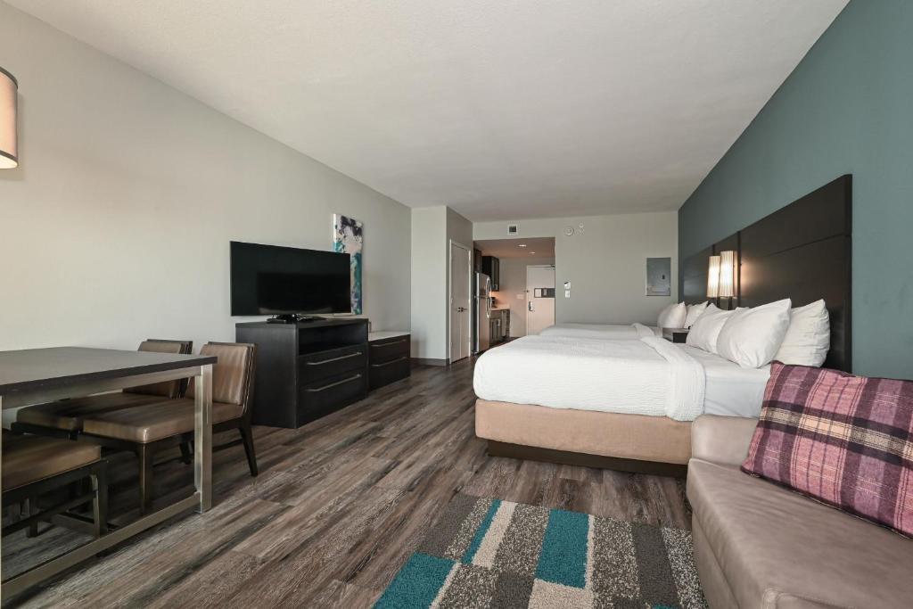 Residence Inn by Marriott Myrtle Beach Oceanfront - Société De Studio Avec Deux Lits Queen Et Canapé-lit
