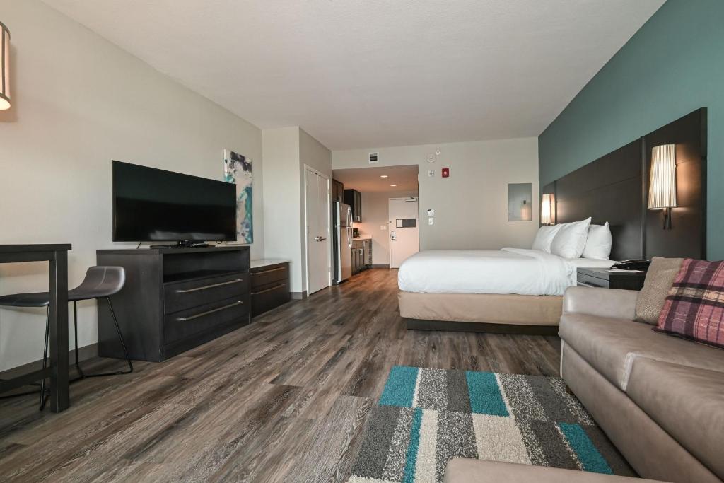 Residence Inn by Marriott Myrtle Beach Oceanfront - Oceanfront Studio King Suite Avec Canapé-lit Et Balcon