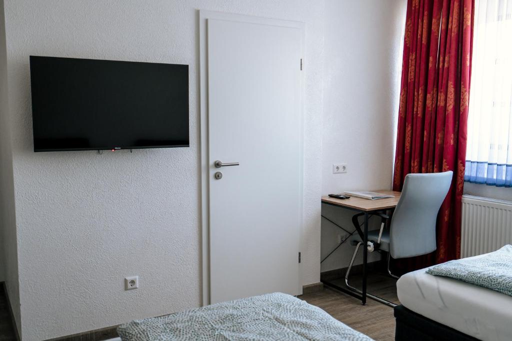 Postel nebo postele na pokoji v ubytování Dill Hotel