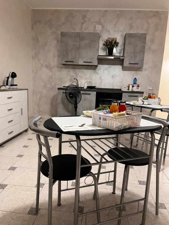 Kuchyň nebo kuchyňský kout v ubytování B&B SulViale