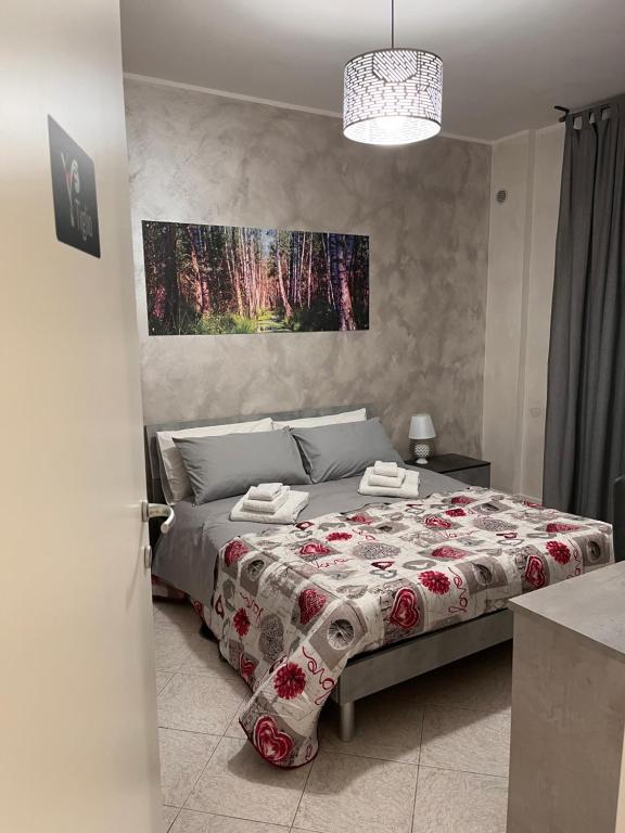 Postel nebo postele na pokoji v ubytování B&B SulViale