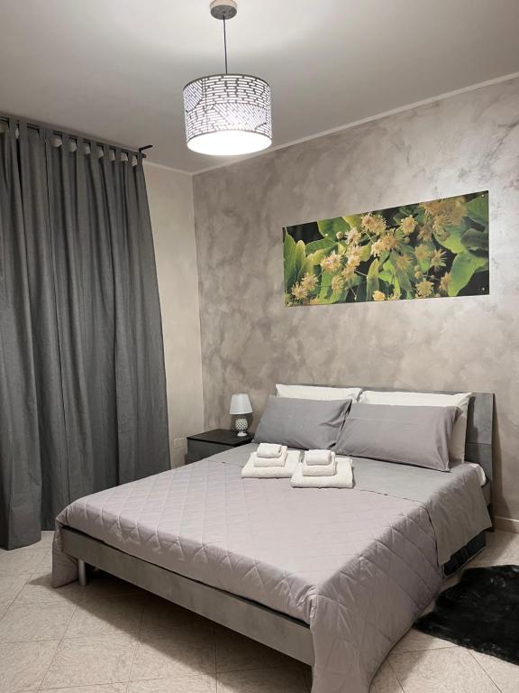 Postel nebo postele na pokoji v ubytování B&B SulViale