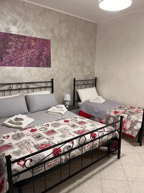 Postel nebo postele na pokoji v ubytování B&B SulViale