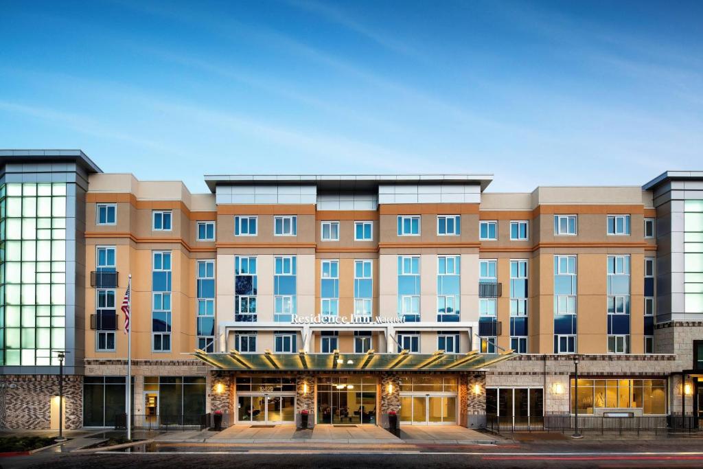 una representación de la parte delantera de un edificio en Residence Inn by Marriott San Jose Cupertino, en Cupertino