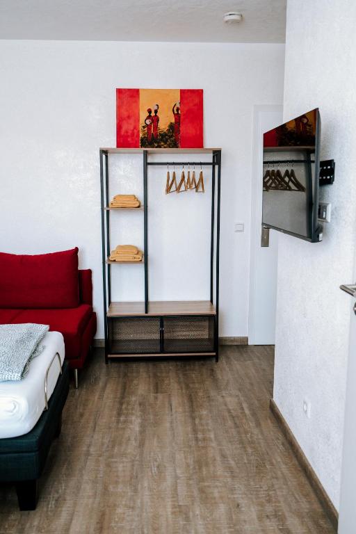 Postel nebo postele na pokoji v ubytování Dill Hotel