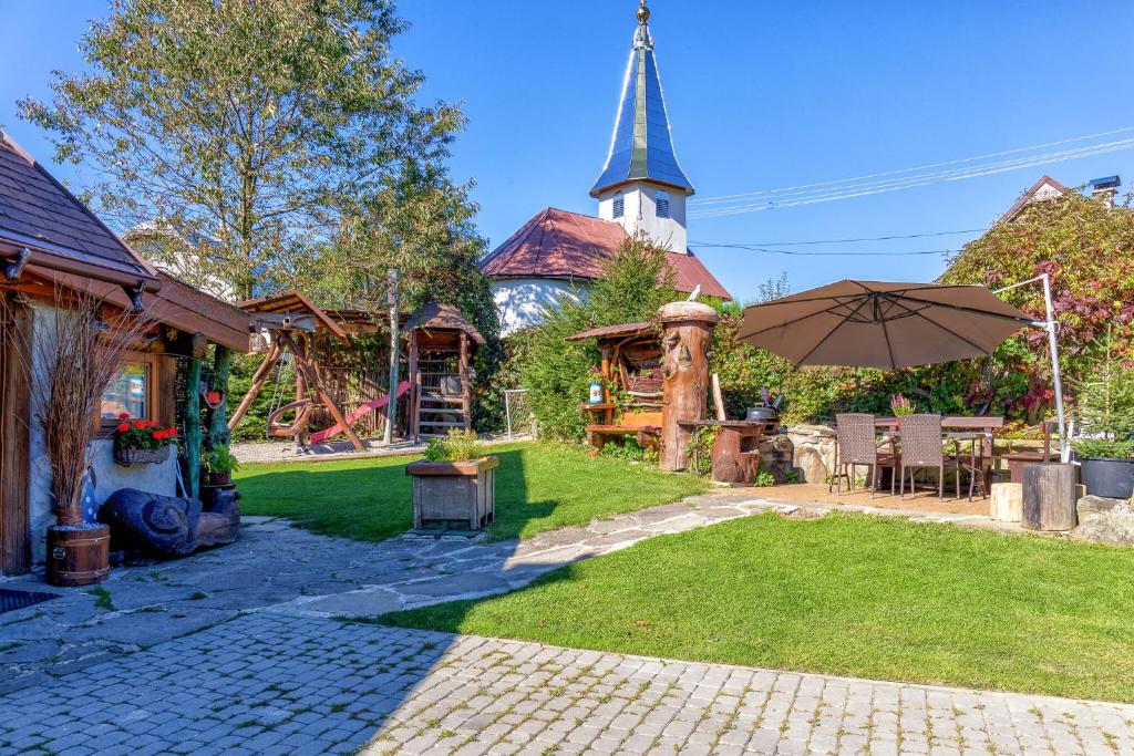 Zahrada ubytování Chalupa u Žofky