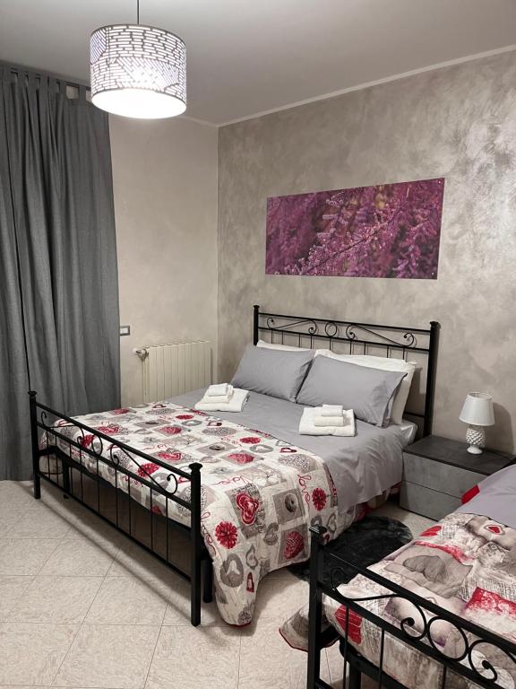 Postel nebo postele na pokoji v ubytování B&B SulViale