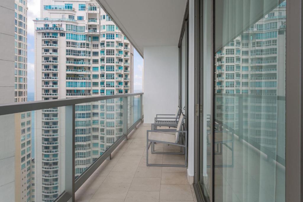 Balkón nebo terasa v ubytování JW Marriott Panama