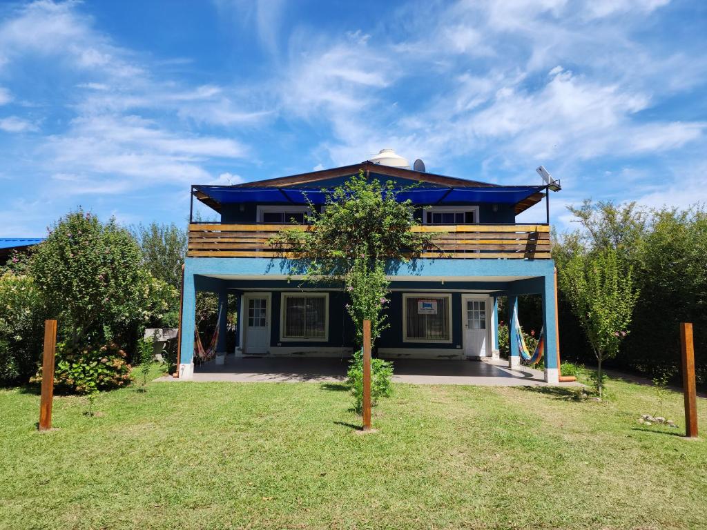 Κήπος έξω από το Complejo Cielo Azul