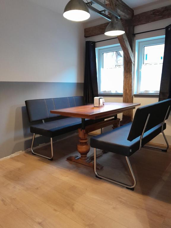 Posezení v ubytování Ferienhaus Kolbnitz