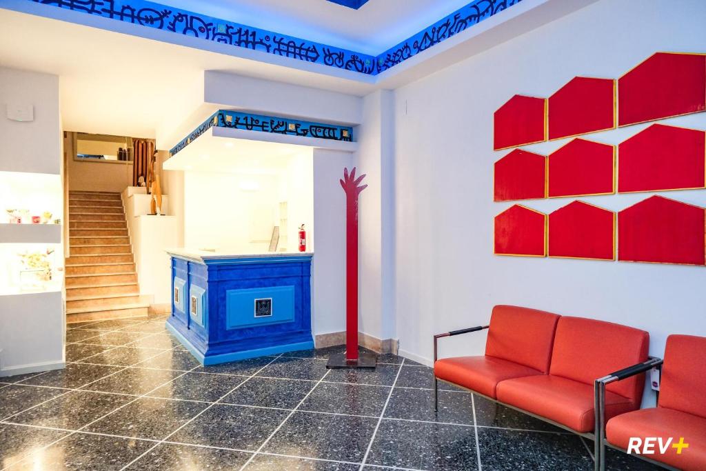 Posezení v ubytování Lia Art Hotel