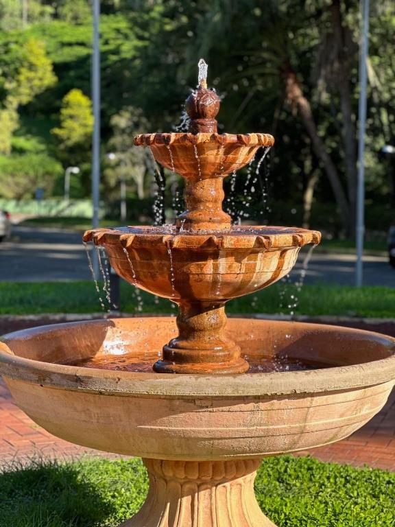 Um jardim em Guararema Parque Hotel